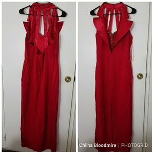Red Evening Gown